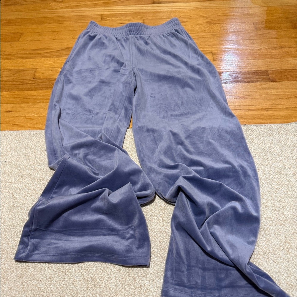Forever 21 Purple Velour Pants